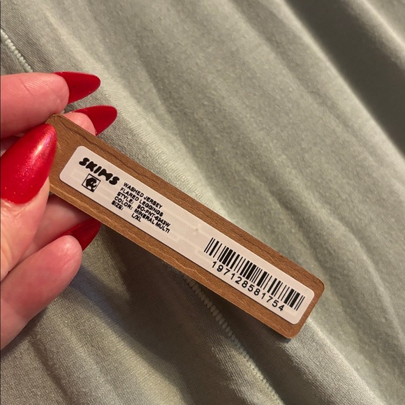 NWTS SKIMS WASHED MODAL JERSEY FLARED LEGGINGS MINERAL | L/XL - Picture 8 of 11